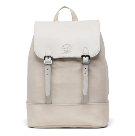 Orion Retreat Backpacl Cream Leather Moonbeam Herschel Supply Orion Retreat Mini Backpack - Accessories main image 2